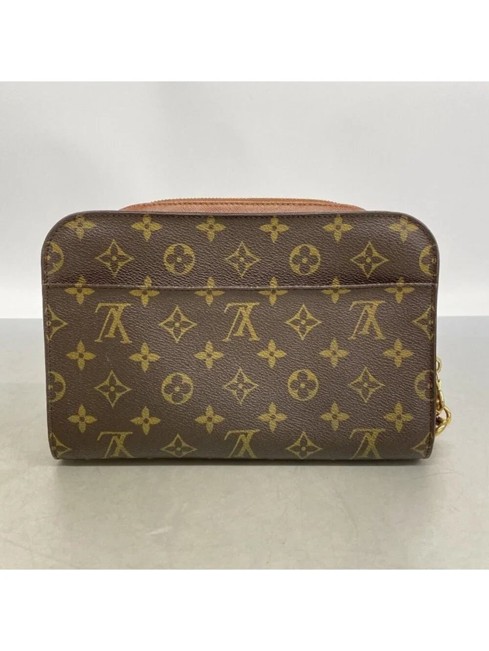 Louis Vuitton Clutch Monogram Orsay Brown
